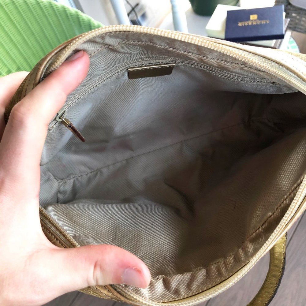 Gucci Gold GG Monogram Mini Bowler Satchel/Bag - Picture 11 of 15